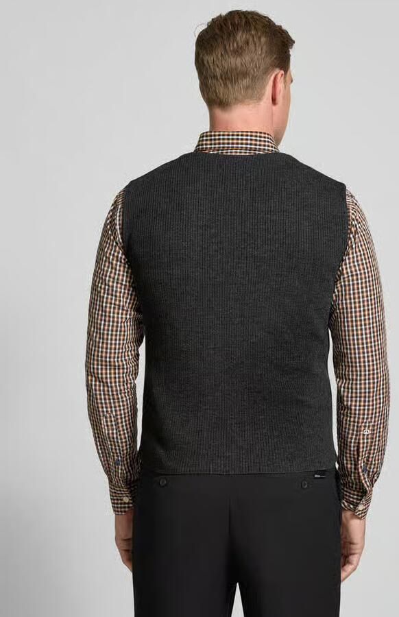 Christian Berg Men Wollen gilet met V-hals