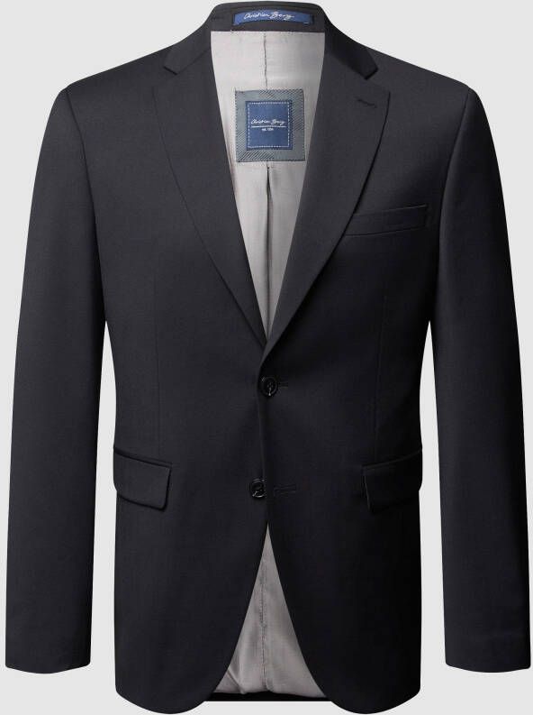 Christian Berg Men Colbert met 2 knopen met stretch