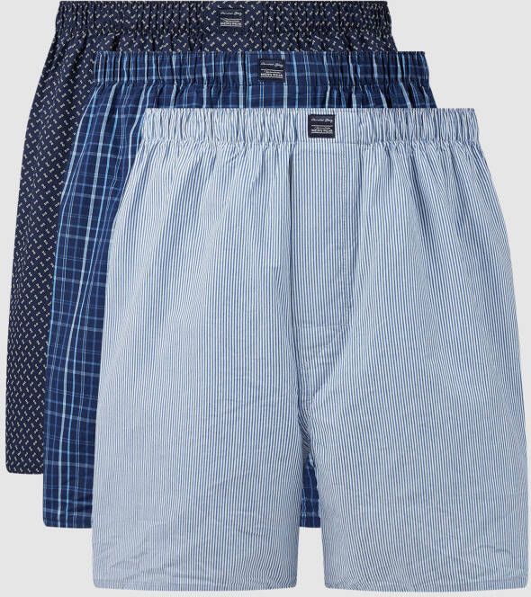 Christian Berg Men Comfort fit boxershort van katoen in een set van 3 stuks