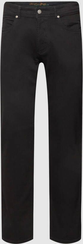 Christian Berg Men Straight fit jeans met merkdetail