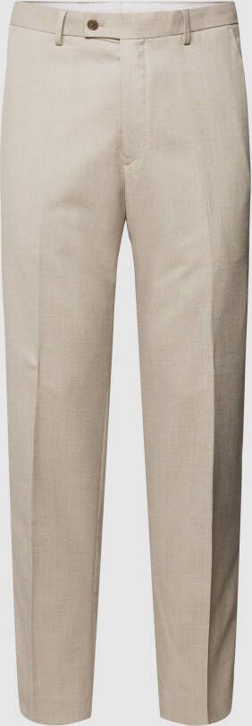 Christian Berg Men Pantalon met fijn motief