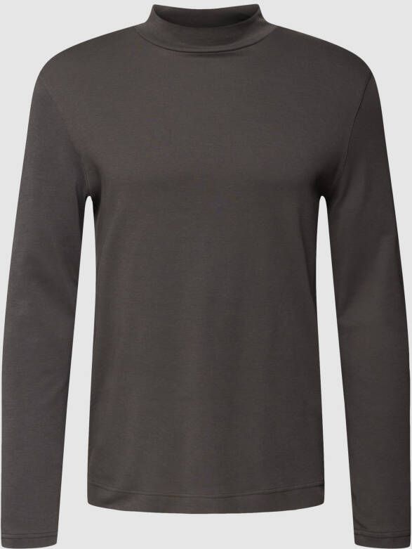 Christian Berg Men Shirt met lange mouwen en opstaande kraag