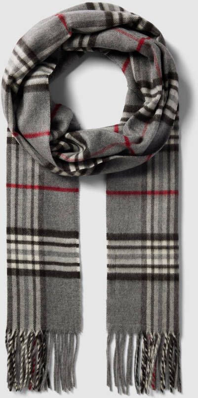 Christian Berg Men Sjaal met tartanruit
