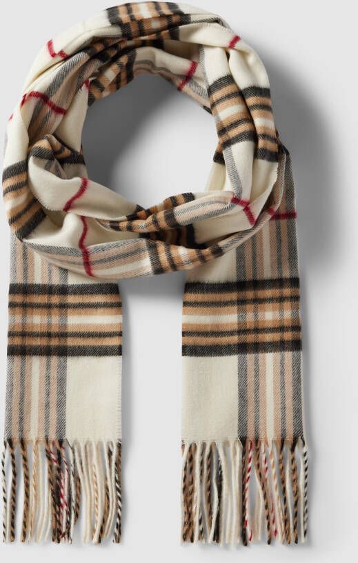 Christian Berg Men Sjaal met tartanruit