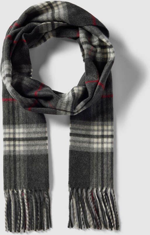 Christian Berg Men Sjaal met tartanruit