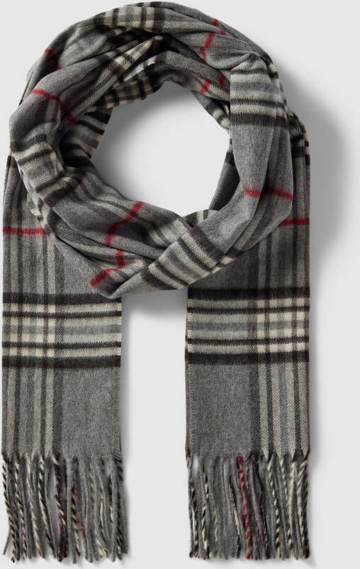 Christian Berg Men Sjaal met tartanruit