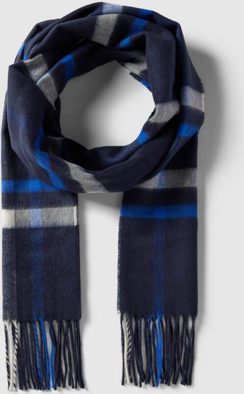 Christian Berg Men Sjaal met tartanruit