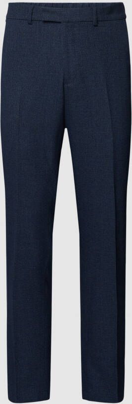 Christian Berg Men Stoffen broek met Franse steekzakken