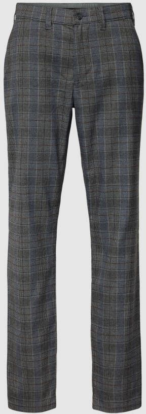 Christian Berg Men Stoffen broek met tartanruit