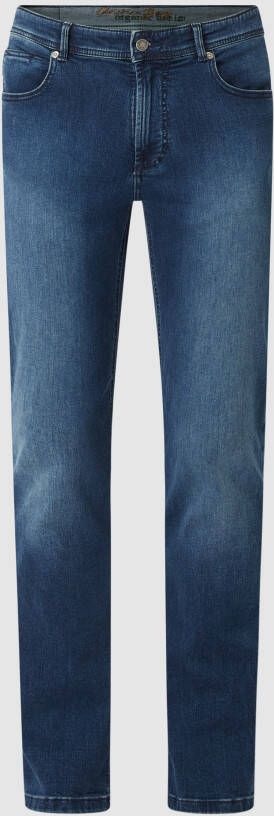 Christian Berg Men Straight fit jeans met merkdetail