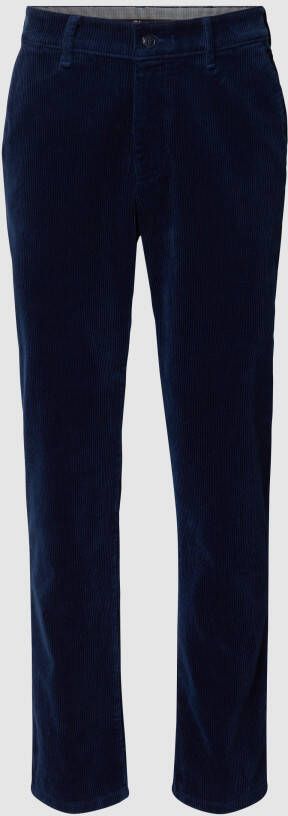 Christian Berg Men Straight fit ribcordbroek met stretchgehalte