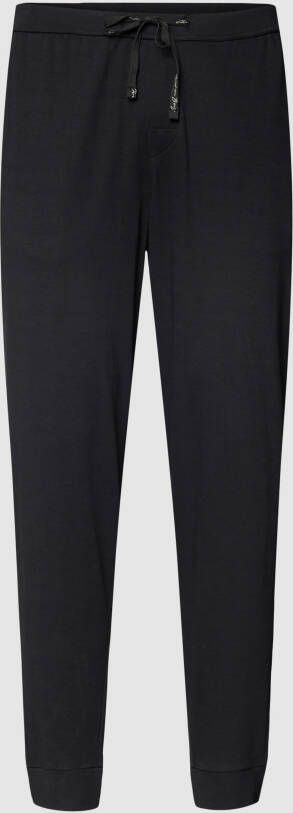 Christian Berg Men Sweatbroek met labeldetails