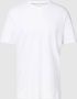 Christian Berg Men T-shirt met geribde ronde hals - Thumbnail 1