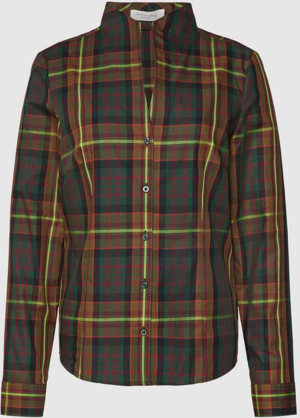 Christian Berg Woman Blouse met all-over motief