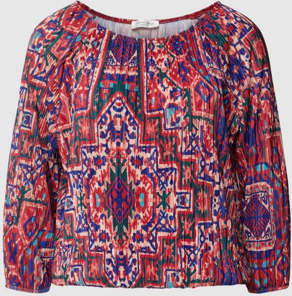 Christian Berg Woman Blouse met all-over motief