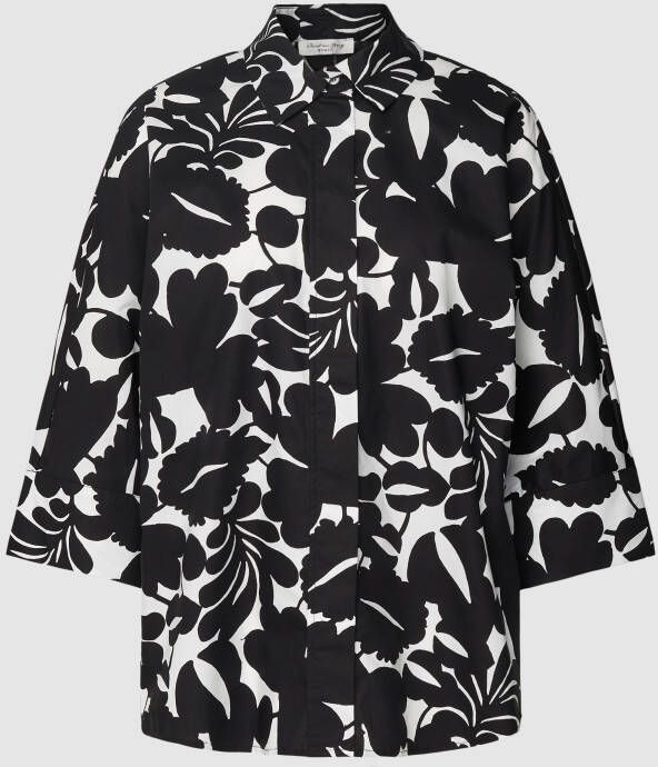 Christian Berg Woman Blouse van katoen met all-over print