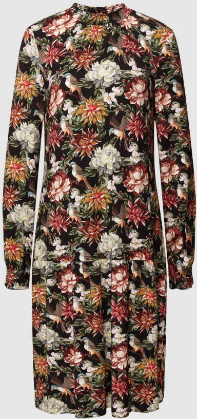 Christian Berg Woman Blousejurk met all-over motief