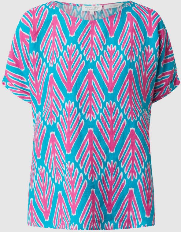 Christian Berg Woman Blouseshirt van linnen