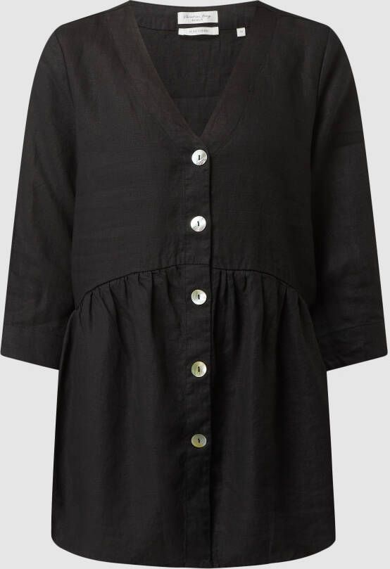 Christian Berg Woman Blouseshirt van linnen