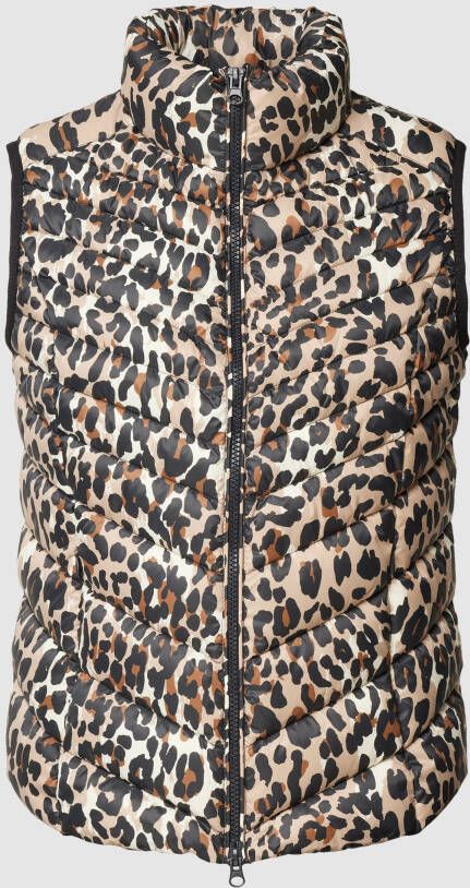 Christian Berg Woman Bodywarmer met dierenprint