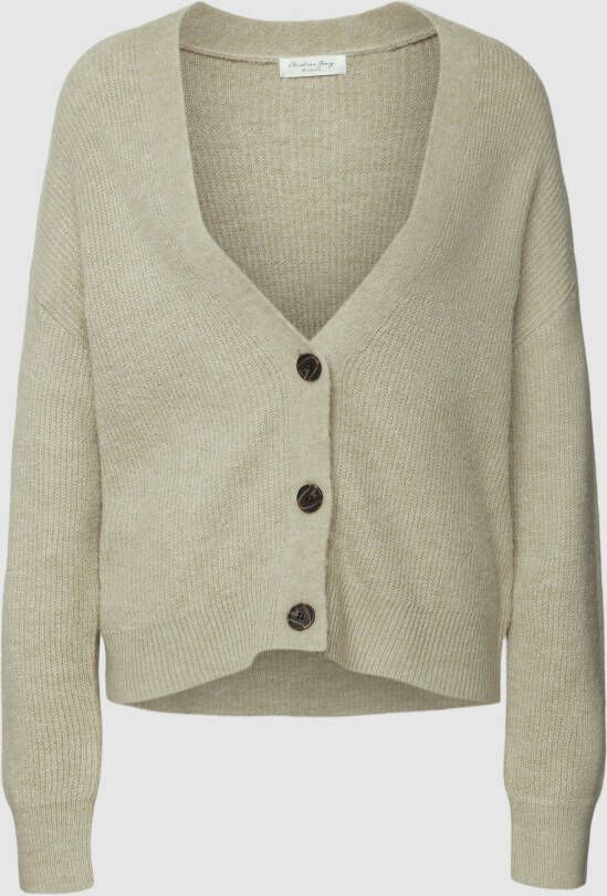 Christian Berg Woman Cardigan met knoopsluiting