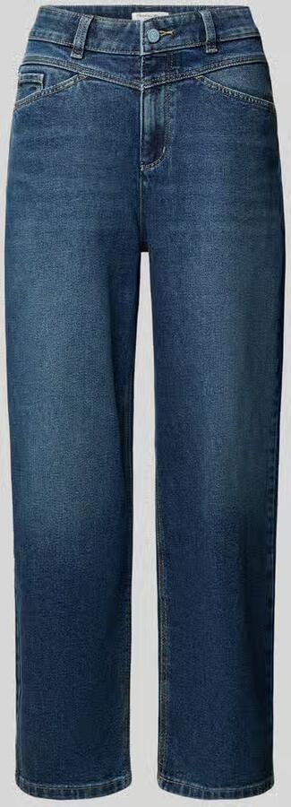 Christian Berg Woman barrel fit jeans met steekzakken