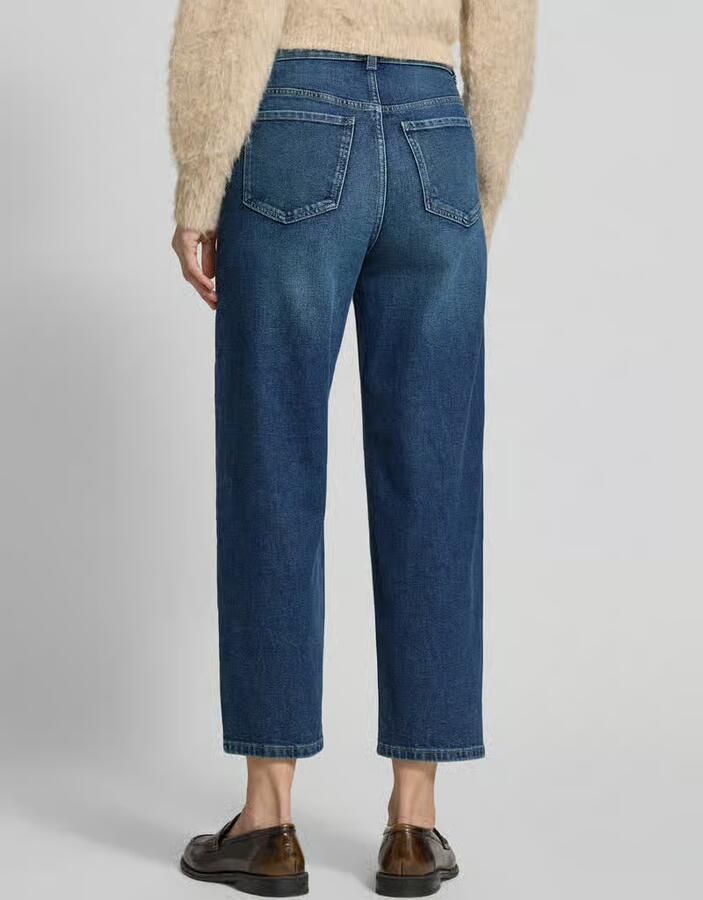 Christian Berg Woman barrel fit jeans met steekzakken - Foto 2