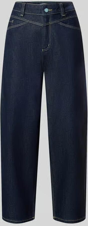 Christian Berg Woman barrel fit jeans met viscose - Foto 3