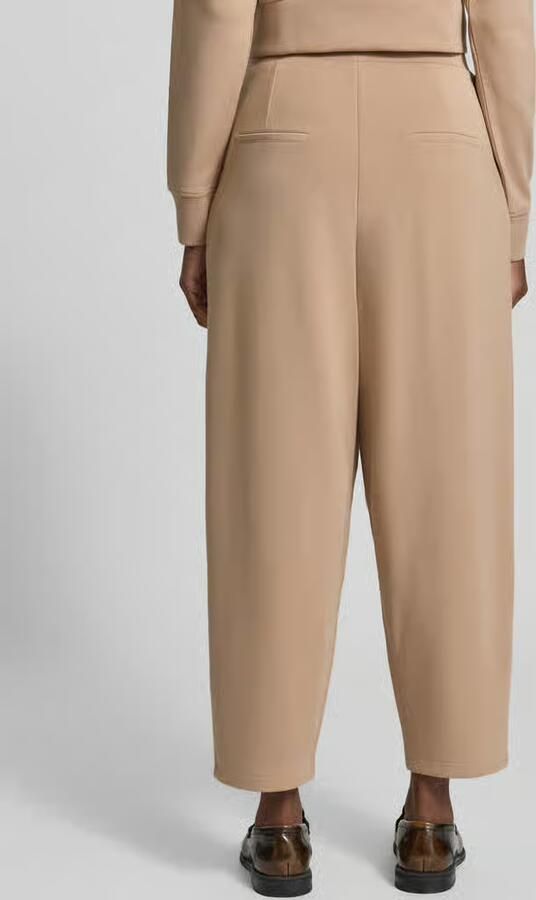 Christian Berg Woman barrel fit sweatpants met elastische tailleband - Foto 3