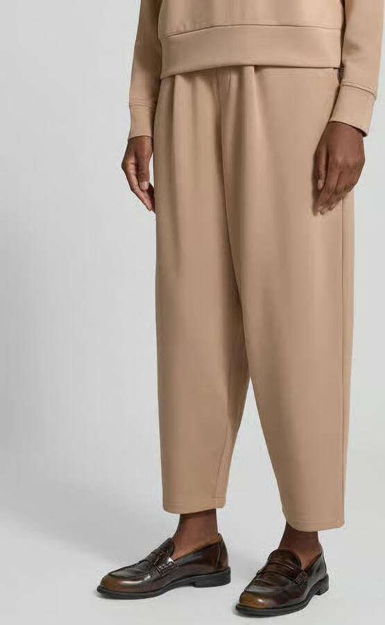 Christian Berg Woman barrel fit sweatpants met elastische tailleband - Foto 2