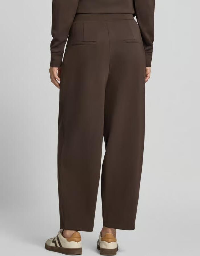 Christian Berg Woman barrel fit sweatpants met elastische tailleband - Foto 2