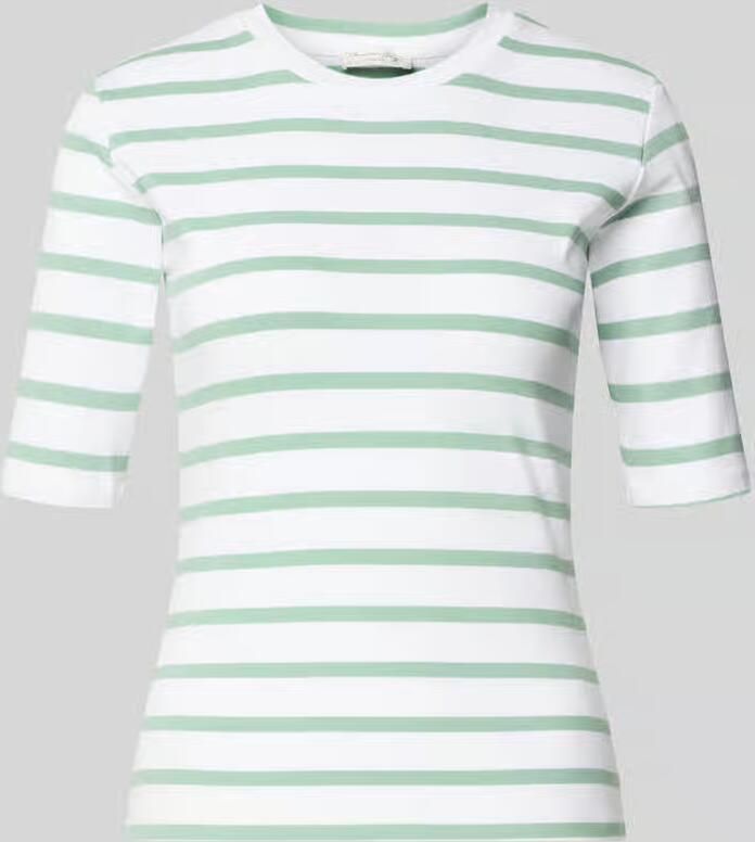 Christian Berg Woman Basic T-shirt strepen O-neck
