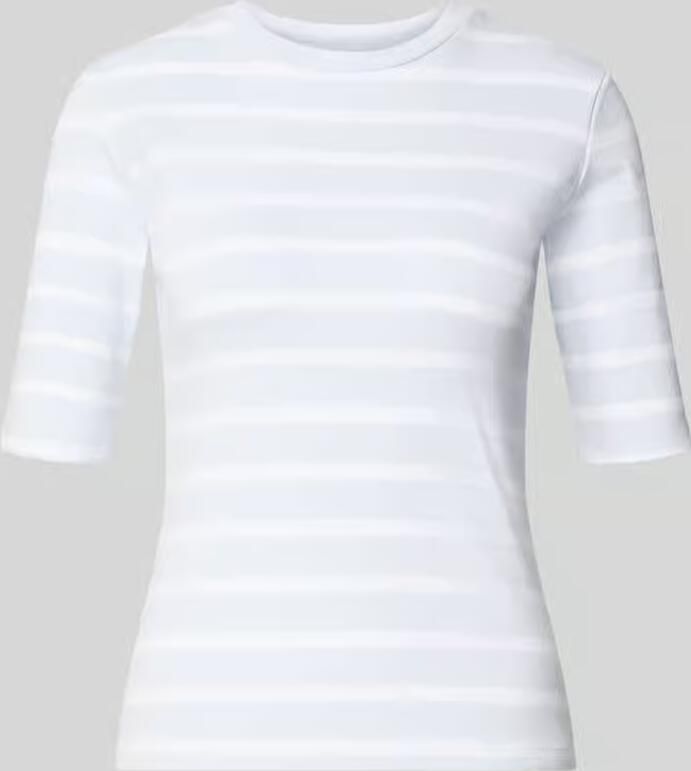 Christian Berg Woman Basic T-shirt strepen O-neck