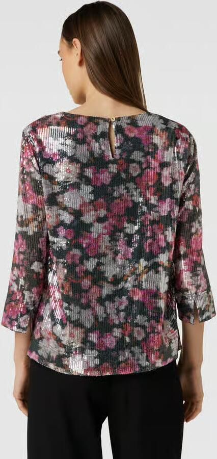 Christian Berg Woman Blouse met all-over bloemenprint