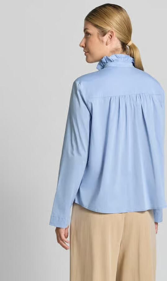 Christian Berg Woman Blouse met ruches en korte knoopsluiting - Foto 3