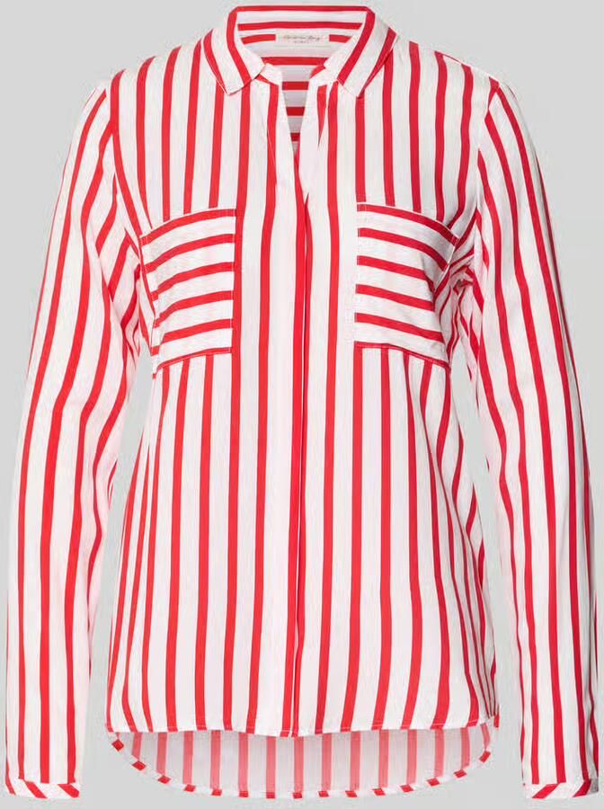Christian Berg Woman Blouse van viscose met borstzakken - Foto 2