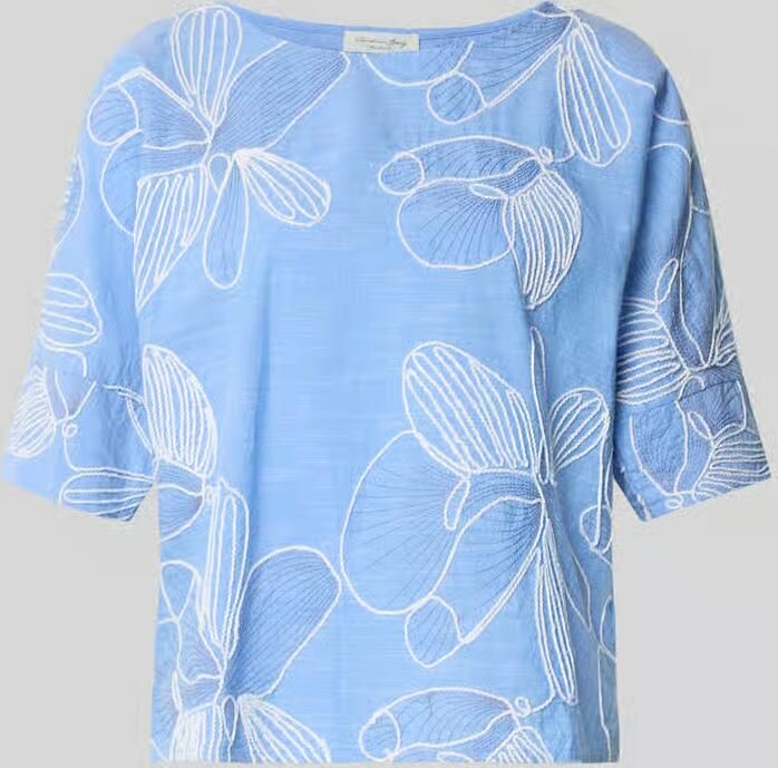 Christian Berg Woman Blouseshirt van puur katoen - Foto 2