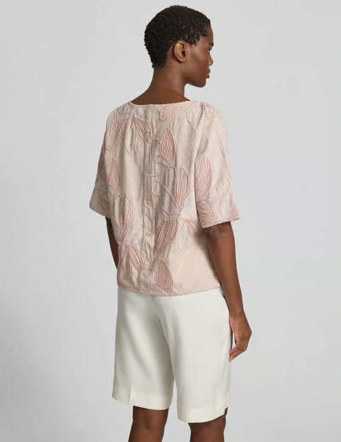 Christian Berg Woman Blouseshirt van puur katoen