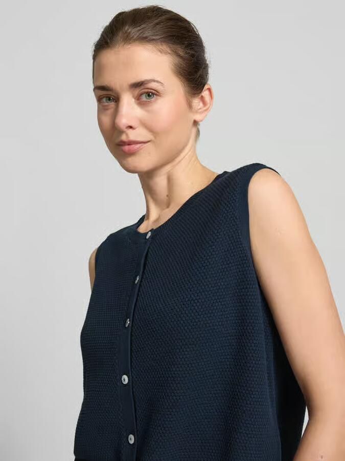 Christian Berg Woman Bodywarmer met structuurpatroon
