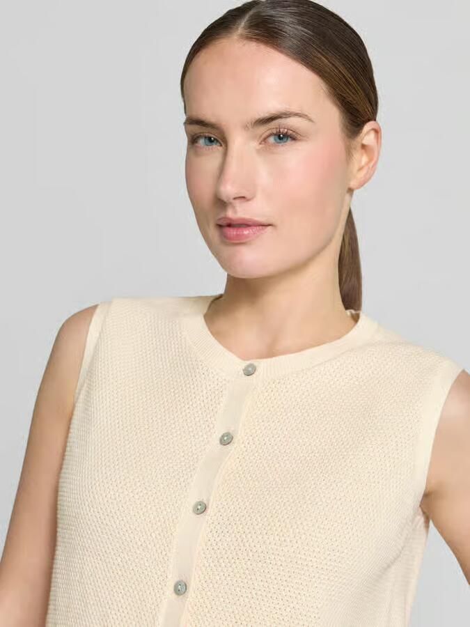 Christian Berg Woman Bodywarmer met structuurpatroon