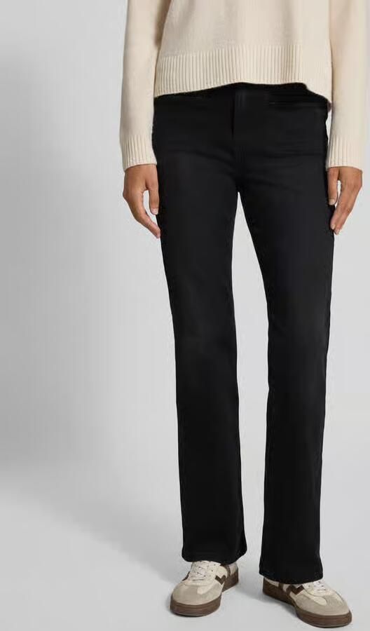 Christian Berg Woman Bootcut fit jeans met riemlussen - Foto 2