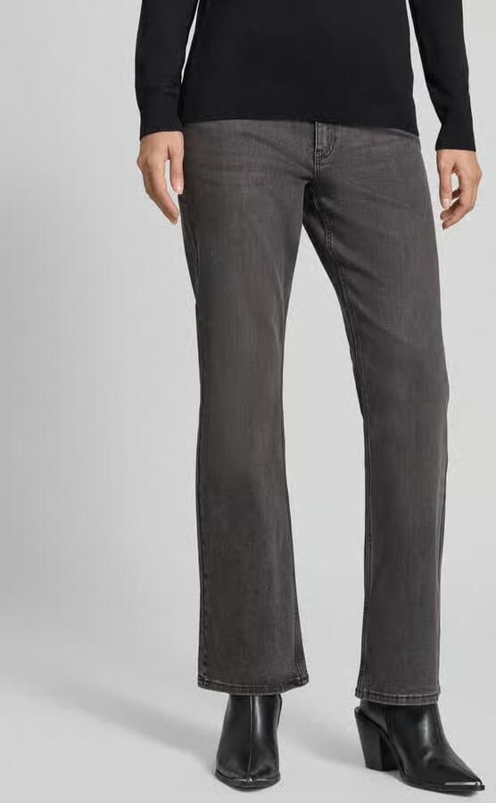 Christian Berg Woman Bootcut fit jeans van elastische katoenmix - Foto 2