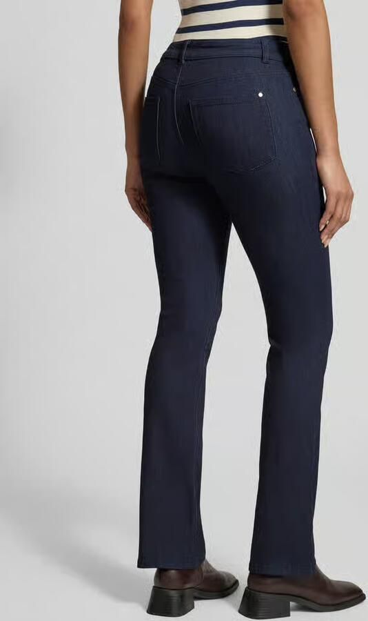 Christian Berg Woman Bootcut fit jeans van elastische katoenmix - Foto 3