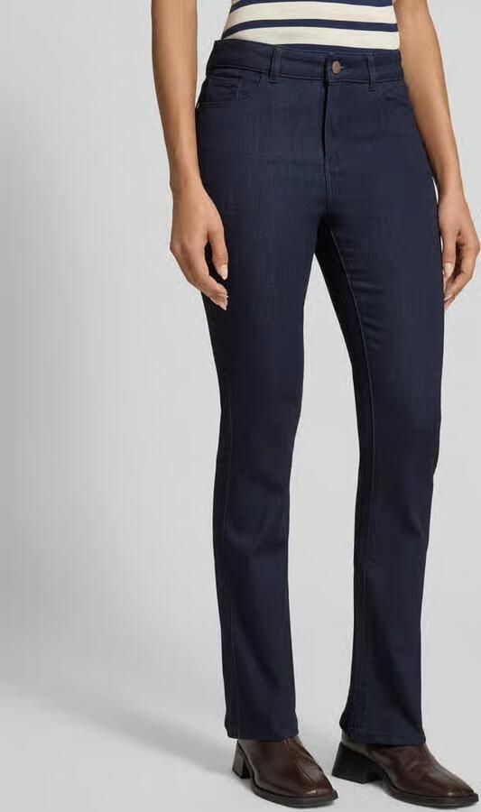 Christian Berg Woman Bootcut fit jeans van elastische katoenmix - Foto 4