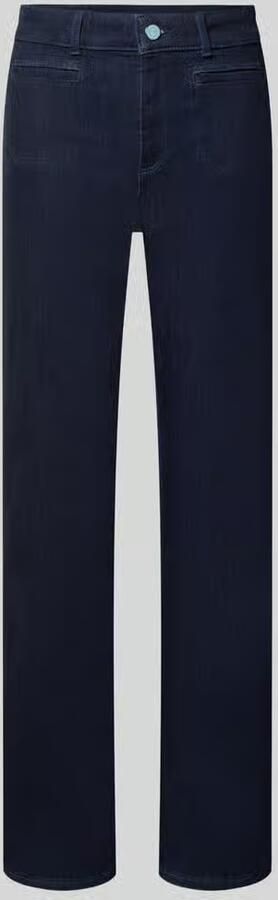 Christian Berg Woman Bootcut jeans van katoenmix