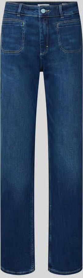 Christian Berg Woman Bootcut jeans van katoenmix