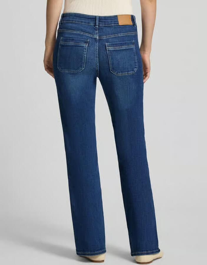 Christian Berg Woman Bootcut jeans van katoenmix - Foto 2