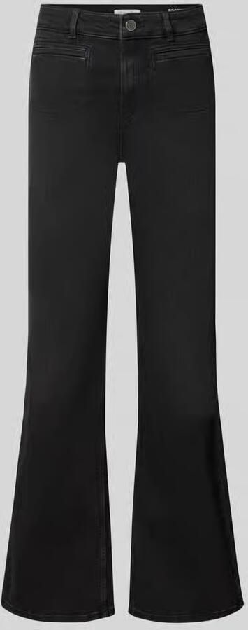 Christian Berg Woman Bootcut jeans van katoenmix