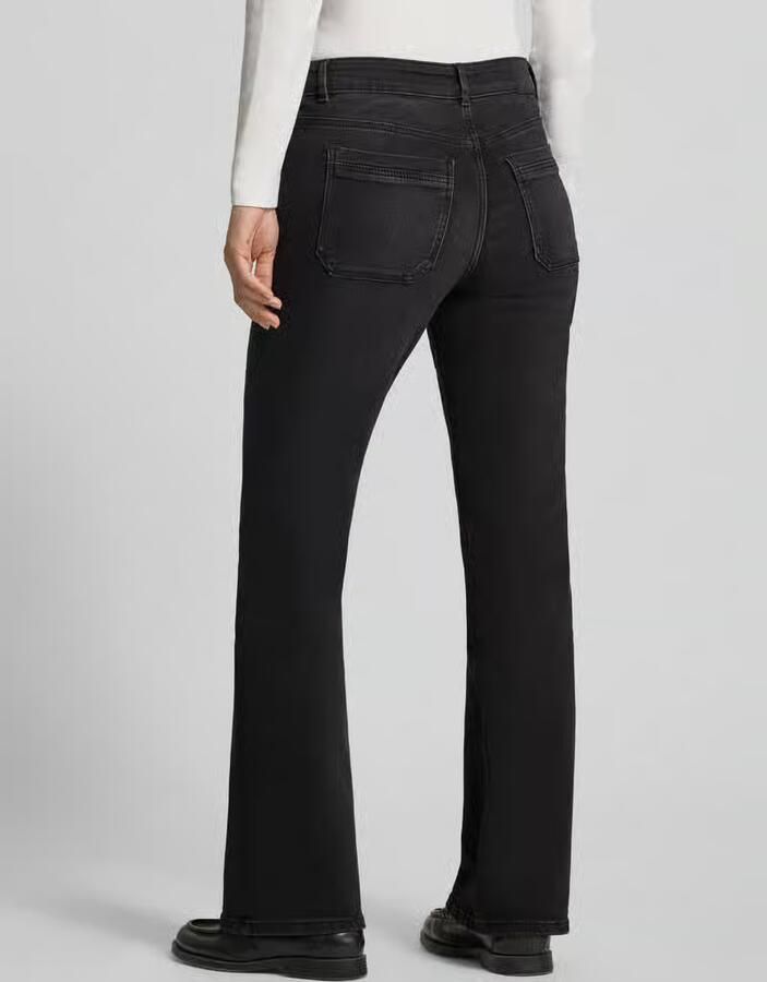 Christian Berg Woman Bootcut jeans van katoenmix - Foto 2
