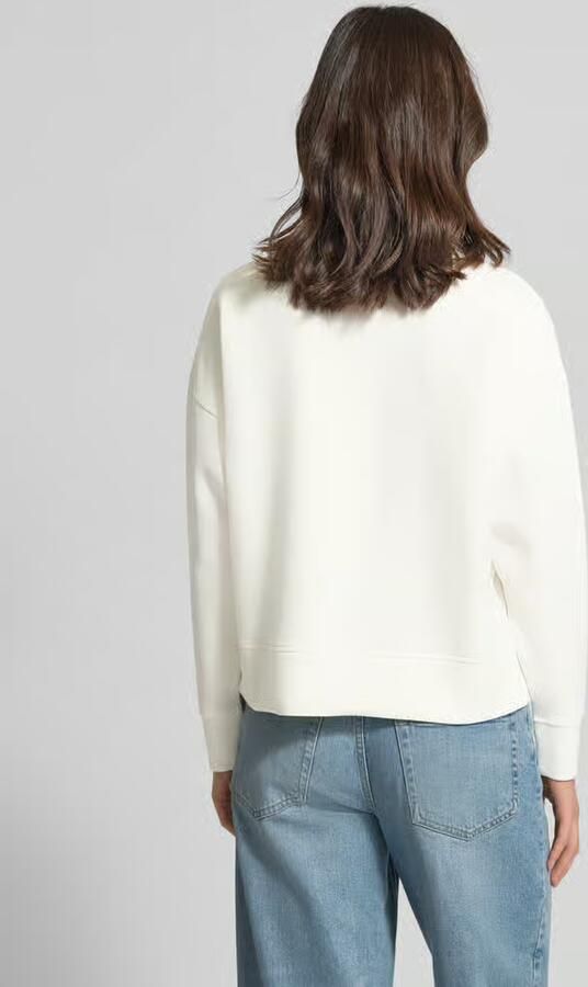 Christian Berg Woman boxy fit sweatshirt met o-neck en bloemenprint - Foto 3